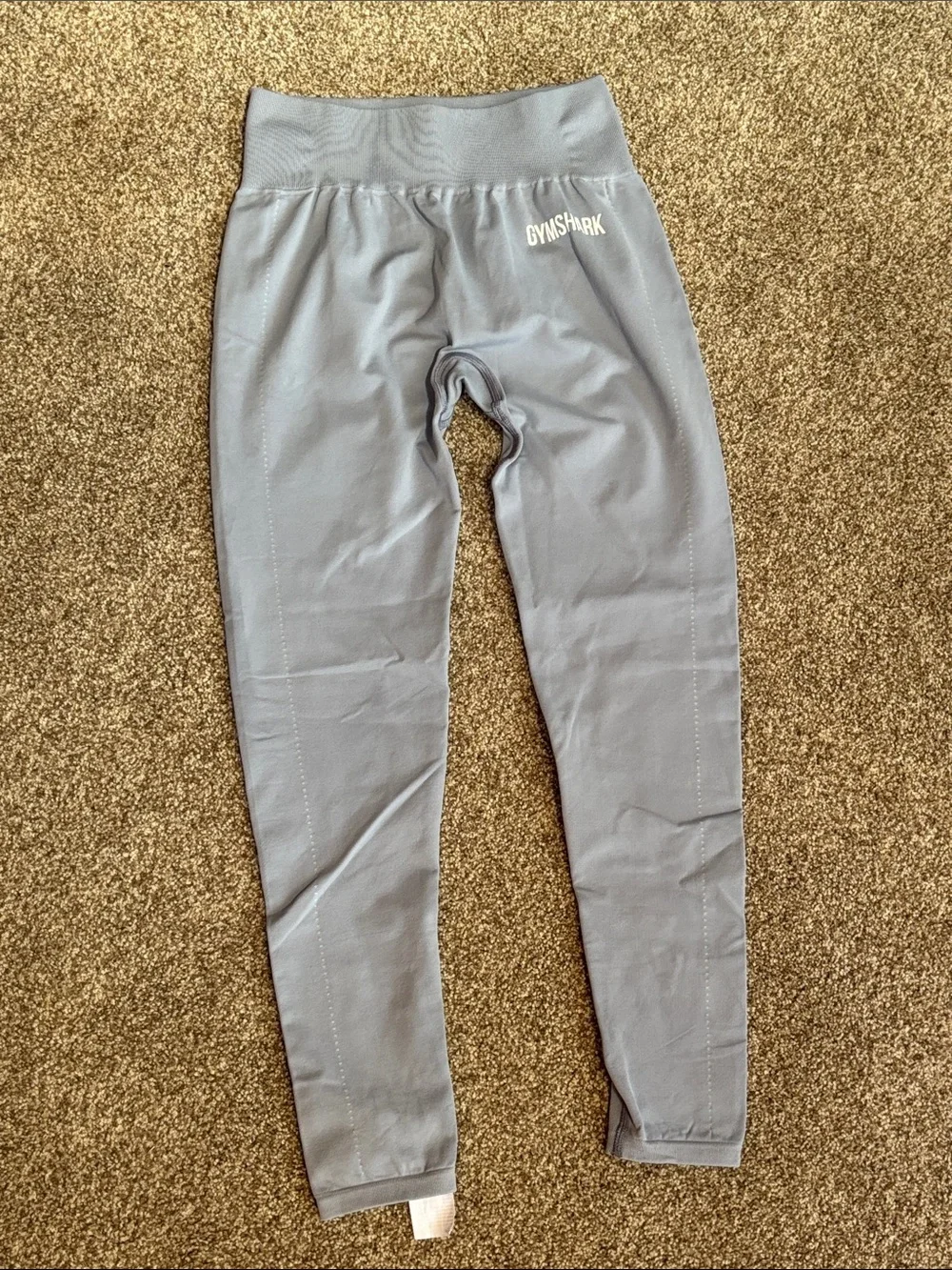 Gymshark Gray High-Waist Performance Leggings